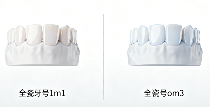 三、辨别真假威兰德全瓷冠的方法